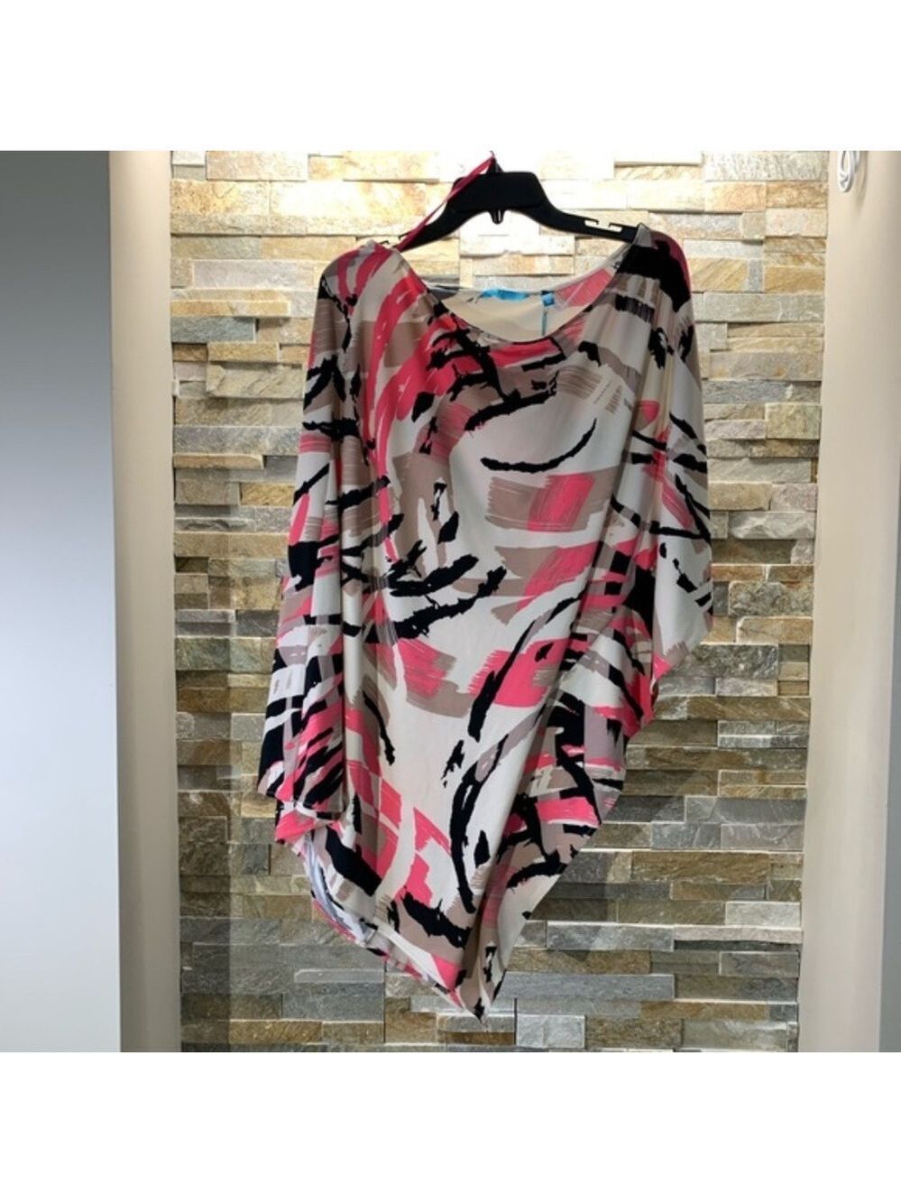 TORI RICHARD Splash Printed One-Shoulder Dress - Picture 3 of 6